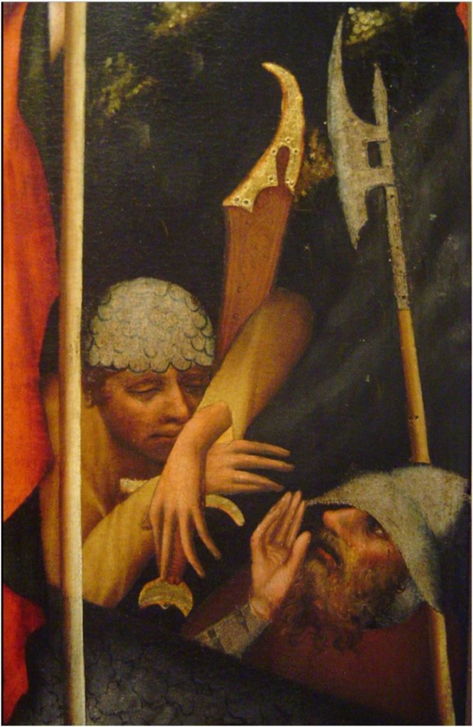 Trebon-altarpiece, resurrection